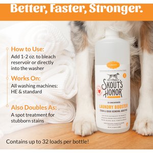 Skout's Honor Laundry Booster Stain & Odor Removal Additive, 32-fl oz bottle