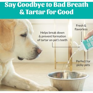 Skout's Honor Oral Care Fresh & Flavorless Dog & Cat Dental Water Additive, 32-fl oz bottle