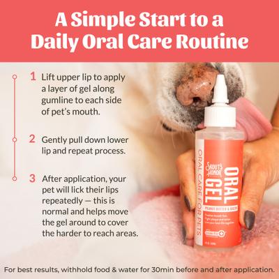 Show full view: Skout's Honor Peanut Butter & Bacon Dog Oral Gel, 4-fl oz bottle slide 7 of 11