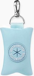 Dog Friendly Co. Neoprene Fabric Poop Bag Holder, Sky Blue