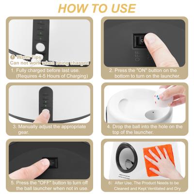 Show full view: Wefeedy Automatic Ball Launcher Dog Toy slide 5 of 8