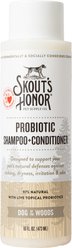 Skout's Honor Dog of the Woods Probiotic Dog Shampoo & Conditioner, 16-fl oz bottle slide 1 of 9
