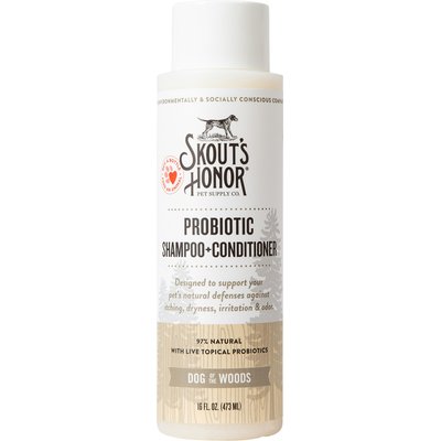 Skout's Honor Skout's Honor Dog of the Woods Probiotic Dog Shampoo & Conditioner, 16-fl oz bottle