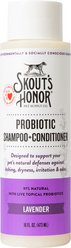 Skout's Honor Probiotic Lavender Pet Shampoo & Conditioner, 16-fl oz bottle