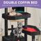 Show in main carousel: Wooflex Gothic Halloween 63-in Plush Cat Tree Tower & Condo, Black/Red slide 5 of 8