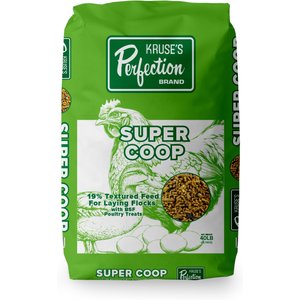 Kruse's Perfection Brand Super Coop with Grubs Chicken Food Mixer, 40-lb bag