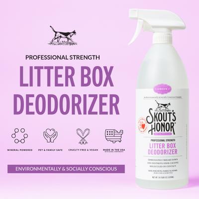 Show full view: Skout's Honor Professional Strength Litter Box Deodorizer, 35-fl oz bottle slide 2 of 12