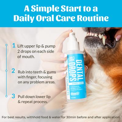 Show full view: Skout's Honor Advanced Dog & Cat Dental Drops, 4-fl oz bottle slide 7 of 11