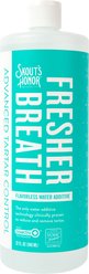 Skout's Honor Oral Care Fresh & Flavorless Dog & Cat Dental Water Additive, 32-fl oz bottle