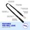 Show in main carousel: Dog Friendly Co. Bungee Strain Free & Shock Resistant for Control Dog Leash, Black, Regular slide 4 of 7