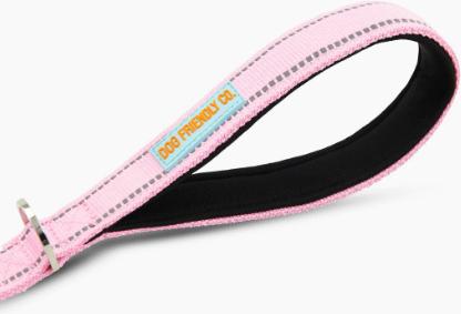 Show full view: Dog Friendly Co. Close Control Short Trainer Strain Free & Shock Resistant Dog Leash, Pink, Regular slide 3 of 4