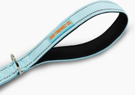 Show full view: Dog Friendly Co. Close Control Short Trainer Strain Free & Shock Resistant Dog Leash, Sky Blue, Regular slide 3 of 4