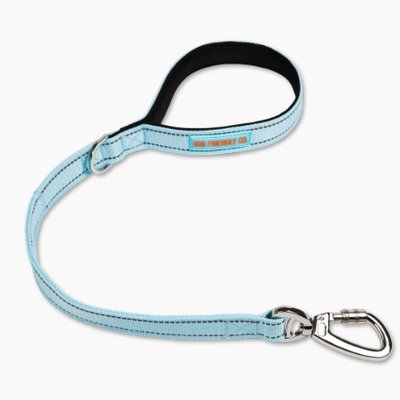 Dog Friendly Co. Dog Friendly Co. Close Control Short Trainer Strain Free & Shock Resistant Dog Leash, Sky Blue, Small