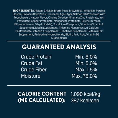 Show full view: Next Level Super Premium Pet Food Chicken & White Fish Dinner Dog Wet Food Topper, 12.5-oz can, case of 12 slide 5 of 7