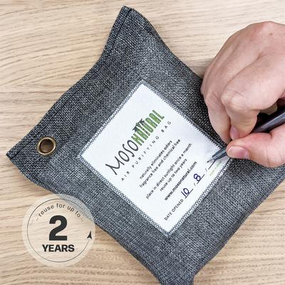 Show full view: Moso Natural Bamboo Charcoal Air Purifying Fragrance-Free Dog & Cat Deodorizer, 17.6-oz bag slide 8 of 9