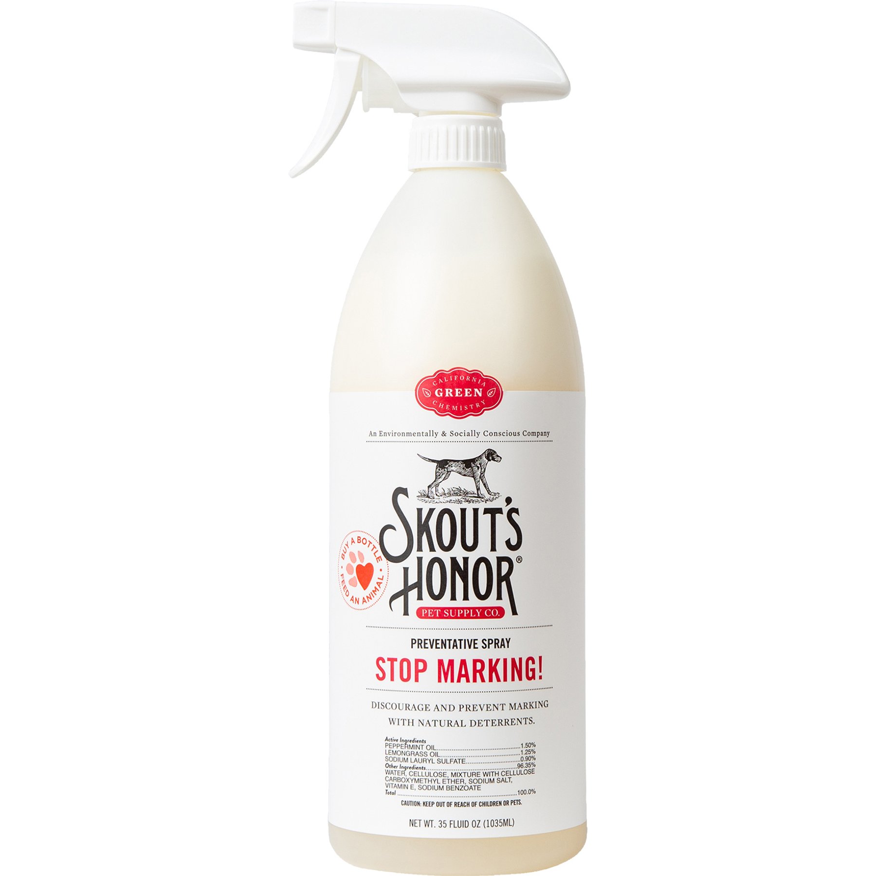 Skout's Honor Stop Marking! Preventative Dog Spray, 35-fl oz bottle