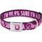 Show in main carousel: Buckle-Down Disney Im 99.9 Percent Sure Im A Disney Princess Dog Collar, Large: 15 to 24-in neck, 1-in wide slide 1 of 8