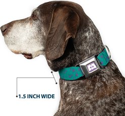 Buckle-Down Disney Monsters Inc Sulley Bounding Spots Dog Collar, Small: 9.5 to 13-in neck, 1-in wide slide 2 of 8