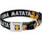 Show in main carousel: Buckle-Down Disney Lion King Simba Nala Hakuna Matata Dog Collar, Medium: 11 to 16.5-in neck, 1-in wide slide 1 of 8