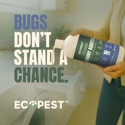 ECOPEST BugOut! Laundry Additive Dog & Cat Flea & Tick Treatment, 32-fl oz bottle slide 2 of 9