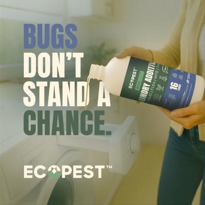 Show full view: ECOPEST BugOut! Laundry Additive Dog & Cat Flea & Tick Treatment, 32-fl oz bottle slide 2 of 9