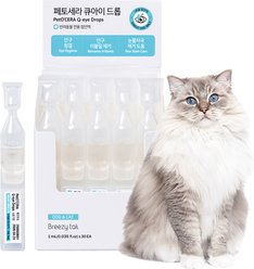 PetO’Cera Q-Eye Lubricating Cat Eye Drops, 1-mL bottle