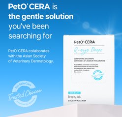 PetO’Cera Q-Eye Lubricating Cat Eye Drops, 1-mL bottle slide 2 of 8
