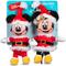 Show in main carousel: Disney Classics Christmas Mickey & Friends Holiday Mickey & Minnie Contemporary Style 6-in Squeaky Plush Dog Toy, 2 count slide 1 of 8