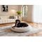 Show in main carousel: LFC PETS Donut Bolster Dog & Cat Bed with Removable Cover, Milky White, Large slide 4 of 11