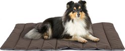 Heeyoo Outdoor Foldable Dog Bed, Brown, Medium