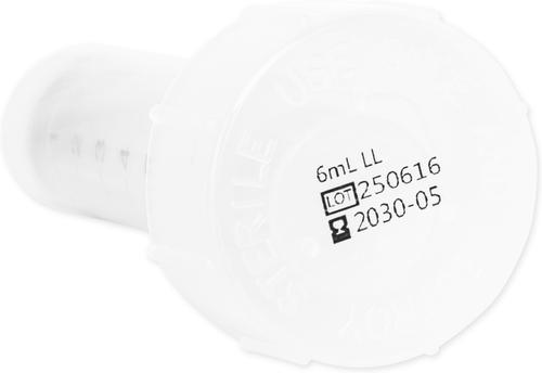 Show full view: UltiCare VetRx Syringes, 6 mL, Luer Lock, Hard Pack, 50 Syringes slide 4 of 5