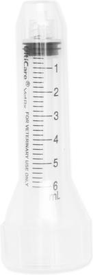 Show full view: UltiCare VetRx Syringes, 6 mL, Luer Lock, Hard Pack, 50 Syringes slide 3 of 5