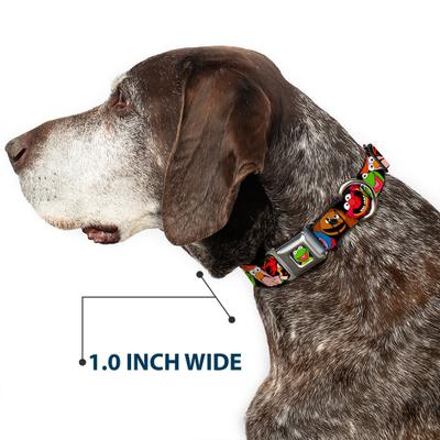 Show full view: Buckle-Down Disney Muppets Faces Dog Collar, Medium: 11 to 16.5-in neck, 1-in wide slide 6 of 8