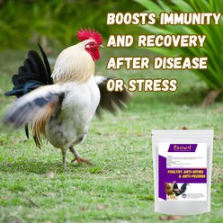 Crown Pet Supplies Anti-Biting & Anti-Pecking Chicken Supplement, 3.53-oz bag slide 2 of 6