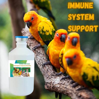 Show full view: Crown Pet Supplies Astraglus Polysaccharide Liquid Immune Support Bird Supplement, 250-mL bottle slide 5 of 8