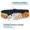 Show in main carousel: Buckle-Down Disney The Nightmare Before Christmas Jack Pose & Pumpkins Dog Collar, Large: 15 to 24-in neck, 1-in wide slide 4 of 8