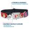 Show in main carousel: Buckle-Down Disney Ariel Flounder Fish Trio Poses Dog Collar, Medium: 16 to 23-in neck, 1.5-in wide slide 4 of 8