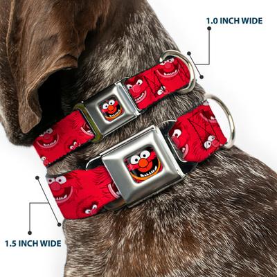 Show full view: Buckle-Down Disney Animal Expressions Dog Collar, Large: 15 to 24-in neck, 1-in wide slide 2 of 8