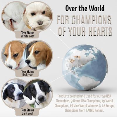 Show full view: Tauro Pro Line Dog & Cat Tear Stain Remover, 1.69-fl oz tube slide 9 of 10