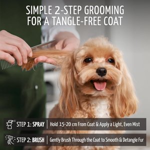 Tauro Pro Line Fur Growth Leave-In Detangler Dog & Cat Grooming Spray, 8.5-fl oz bottle