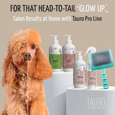 Show full view: Tauro Pro Line Dog & Cat Brush, Mint, Large slide 9 of 9