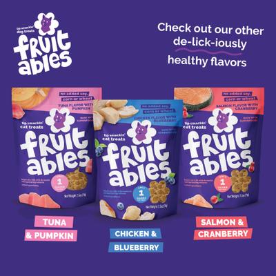 Show full view: Fruitables Tuna & Pumpkin Flavor Crunchy Cat Treats, 30-oz bag slide 10 of 11