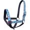 Show in main carousel: Tahoe Tack Nylon Overlay Llama Halter with Padded Noseband, Blue Aztec, Large slide 1 of 4