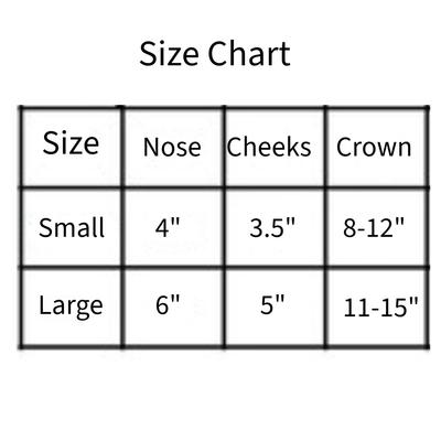 Show full view: Tahoe Tack Nylon Overlay Llama Halter with Padded Noseband, Blue Aztec, Large slide 2 of 4