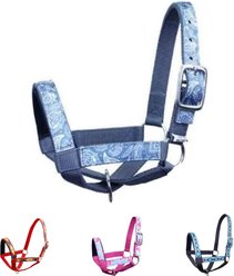 Tahoe Tack Nylon Overlay Llama Halter with Padded Noseband, Paisley, Large slide 2 of 3