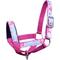 Show in main carousel: Tahoe Tack Nylon Overlay Sheep & Goat Halter with Padded Noseband, Grey Floral, Small slide 1 of 6