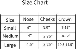 Tahoe Tack Nylon Overlay Sheep & Goat Halter with Padded Noseband, Grey Floral, Small slide 2 of 5