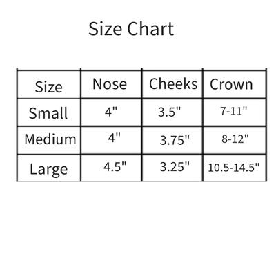Show full view: Tahoe Tack Nylon Overlay Sheep & Goat Training Halter with Padded Noseband, Grey Floral, Large slide 2 of 4