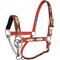 Show in main carousel: Tahoe Tack Nylon Overlay Cattle Restraint Halter with Padded Noseband, Red Aztec, Medium slide 1 of 3