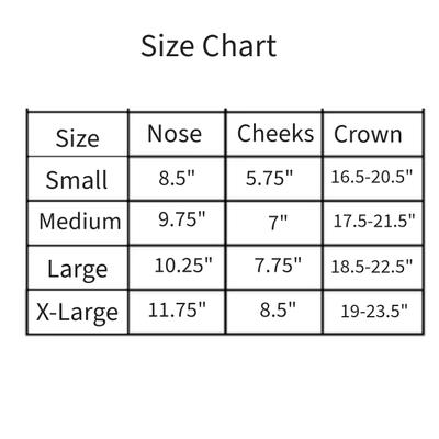 Show full view: Tahoe Tack Nylon Overlay Cattle Restraint Halter with Padded Noseband, Grey Floral, Large slide 2 of 3